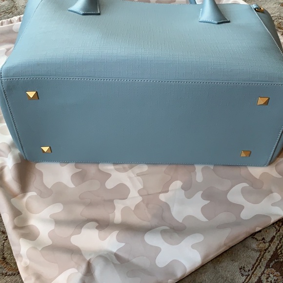 EUC DAGNE DOVER Leather Signature Tote - Picture 4 of 11